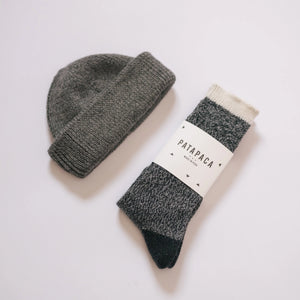 Beanie and Black